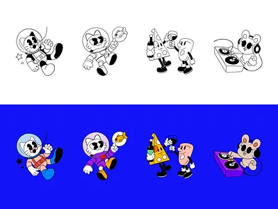 Mascot Logo cartoon character doodle character fun mascot illustration illustrations logo mascot vector