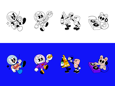 Mascot Logo cartoon character doodle character fun mascot illustration illustrations logo mascot vector