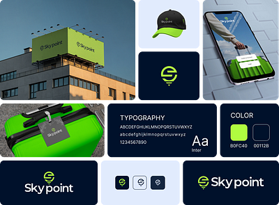 Skypoint – Tourist Logo Design brand identity branding budget travel clean design creative logo guesthouse hostel logo logo design minimalist logo modern branding modern logo outdoor adventure premium branding tourism brand tourism business tourist hostel travel agency travel logo