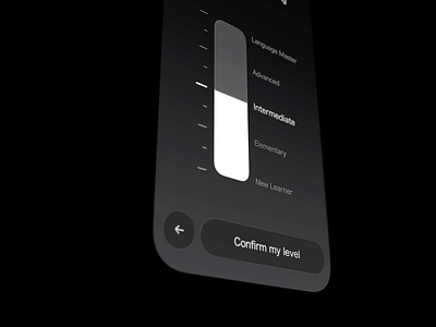 Liquid Glass Vertical Slider Concept animation black concept fluid interaction design ios liquid glass swiftui white