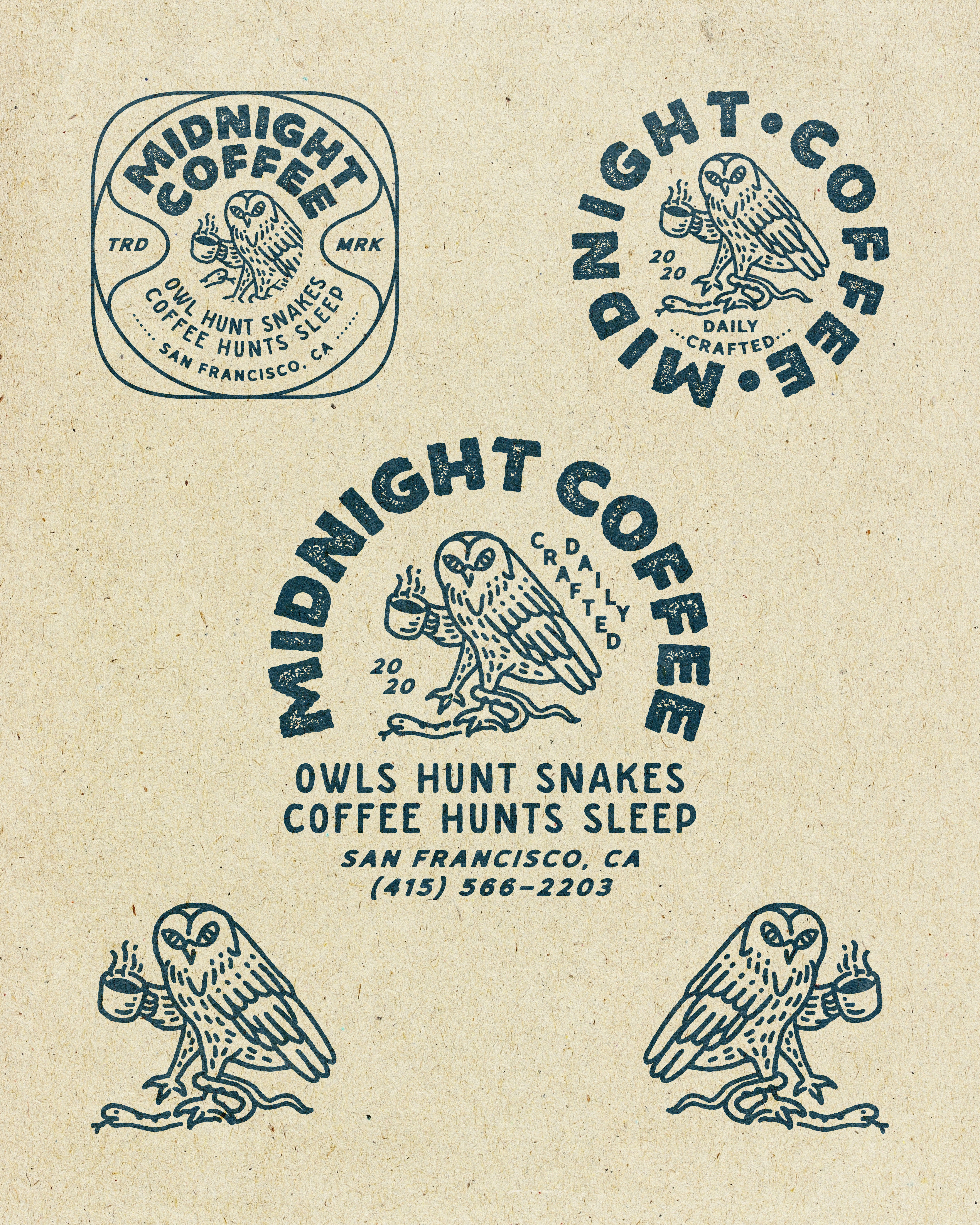 Example of Logo & Full Brand Identity Development