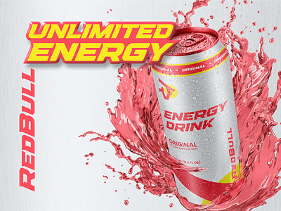 Unofficial Redesign Visual Logo RedBull animal brand branding bull design drink energy graphic design inspiration logo modern poster redbull redesign trend vector