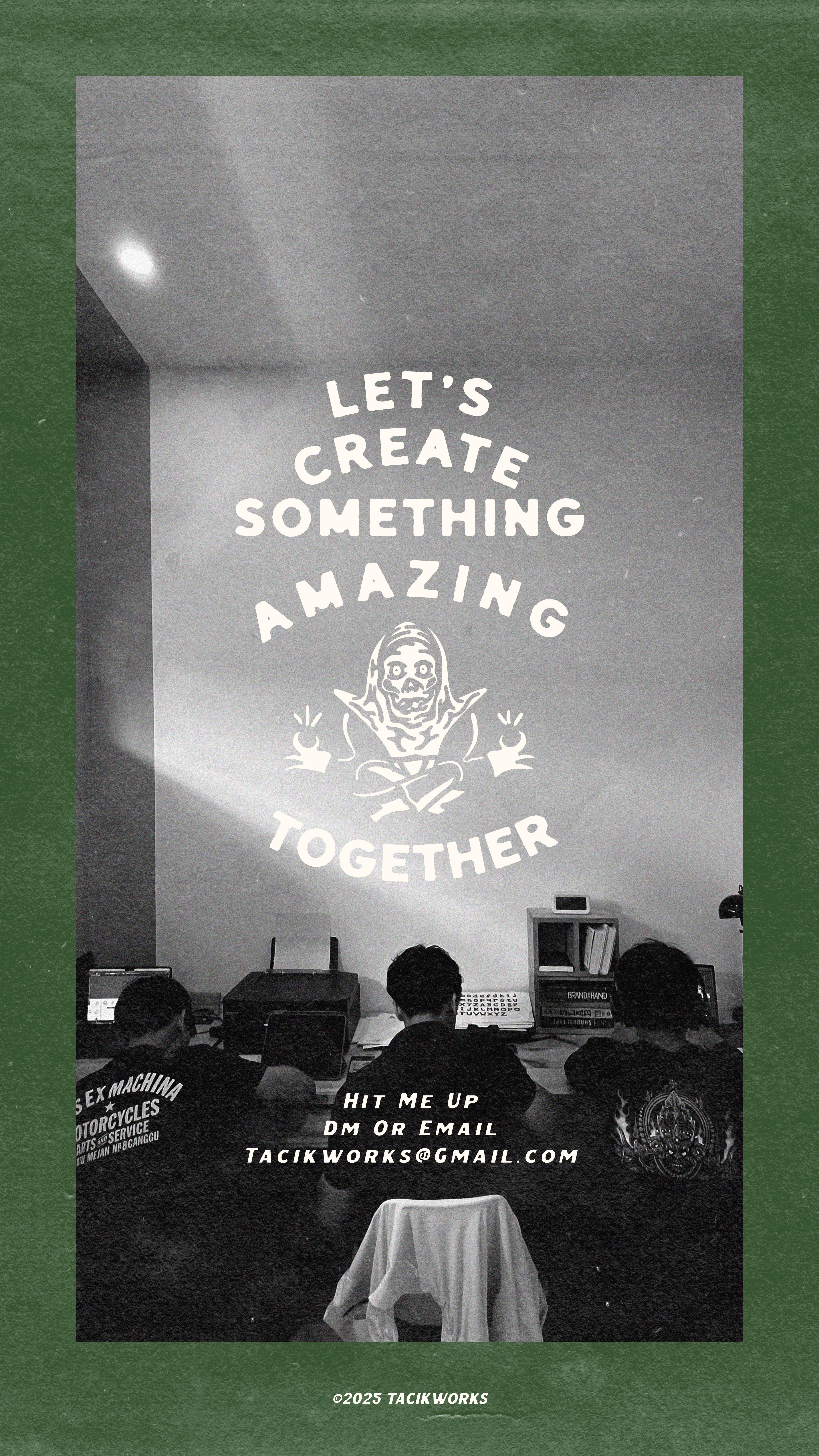 Tacikworks Studio illustration pack.