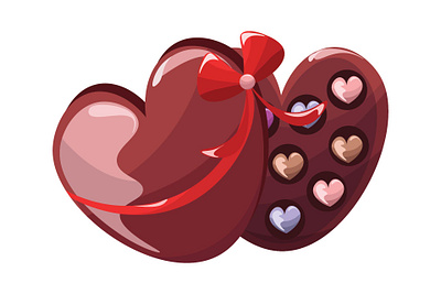 Valentine Love Chocolate chocolate graphic design sweet