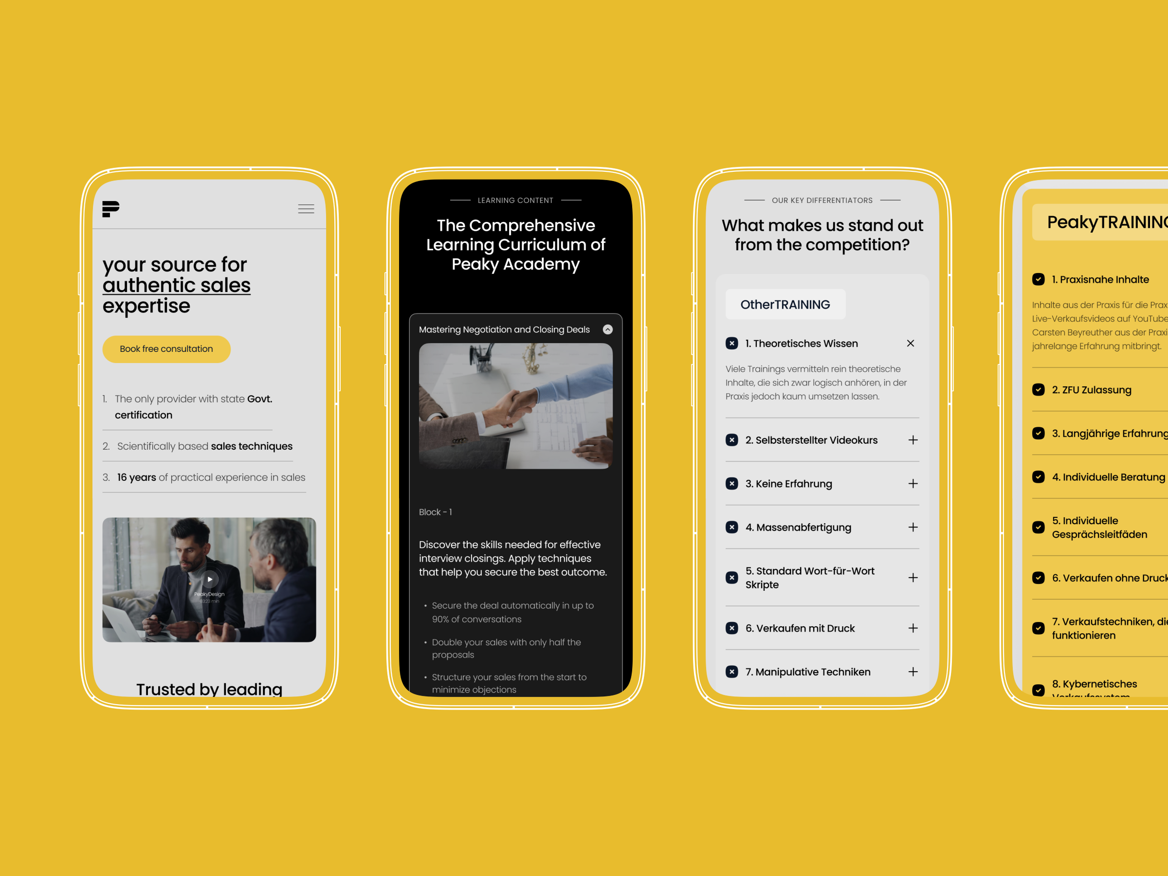 Example of Mobile App Design