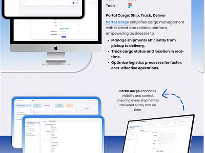 🚢 Project: Cargo Portal (CP) appdesign cargomanagement cargoportal cargotracking cleanui dashboarddesign datavisualization freightapp logisticsapp logisticsdesign logisticsplatform minimaldesign productdesign realtimetracking shipmenttracking supplychainui uiuxdesign uxcasestudy webappdesign workflowdesign