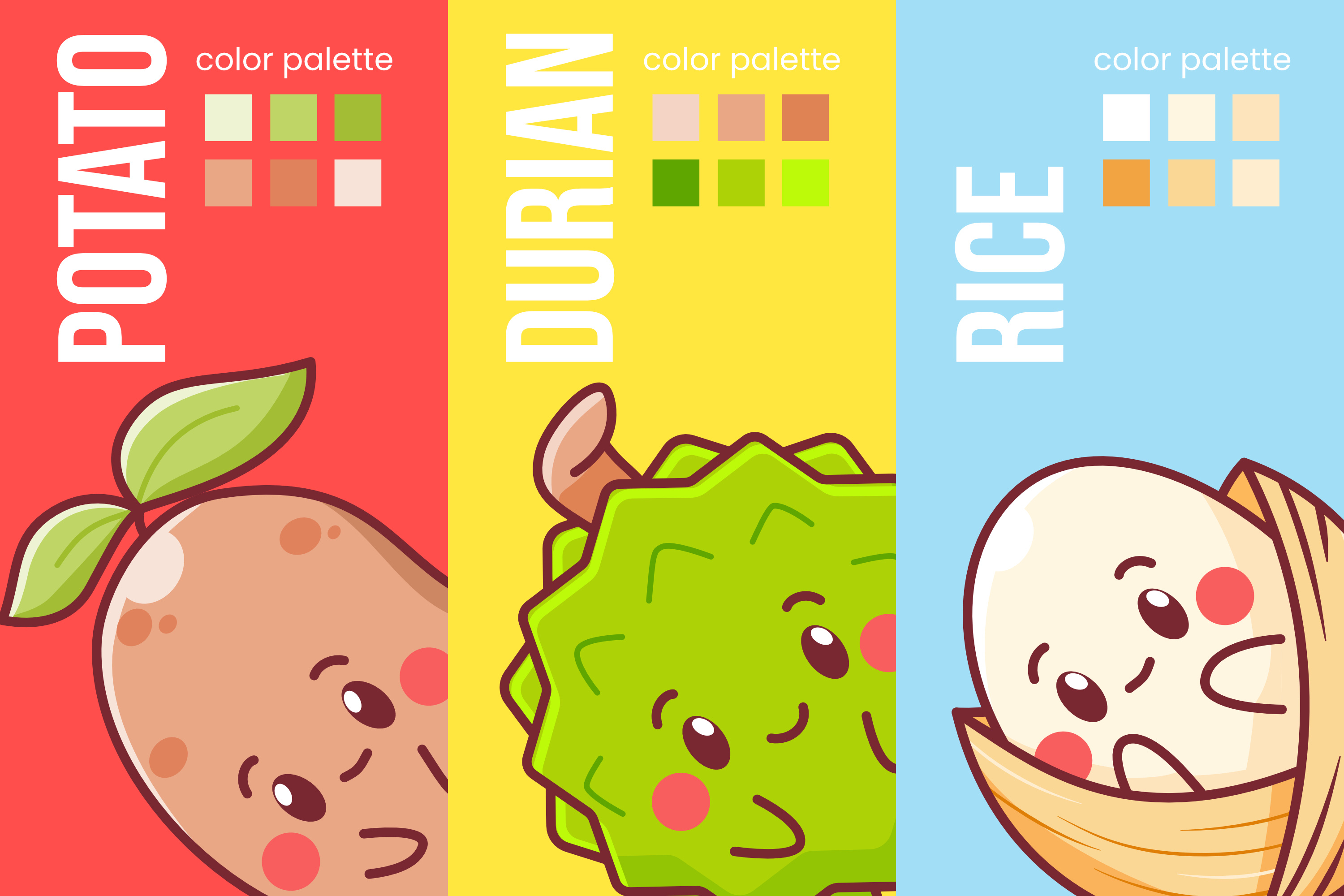 Example of Custom Chibi Mascot Illustration