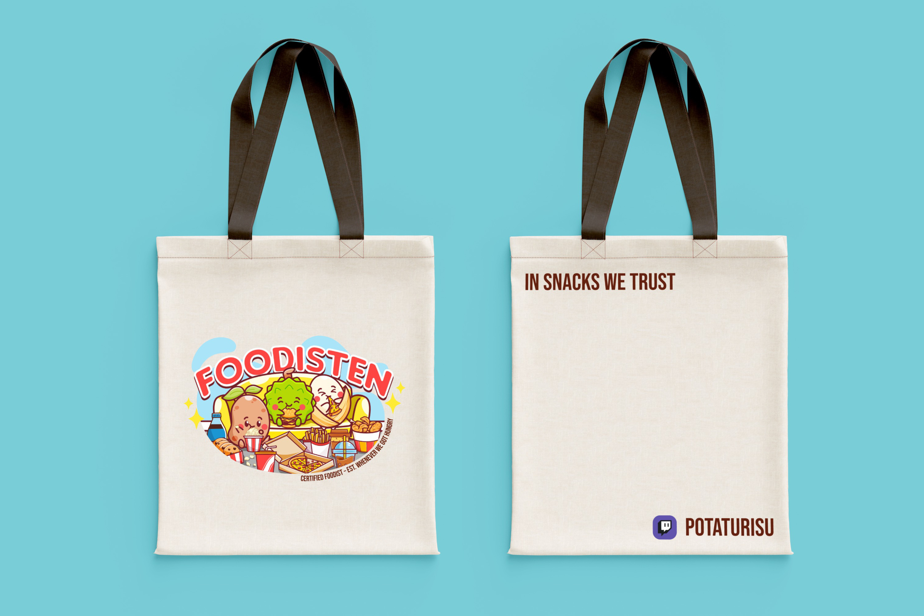 Example of Custom Chibi Mascot Illustration