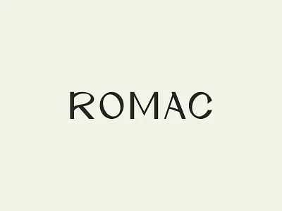 Romac Logo brand logo branding creative logo logo minimal logo