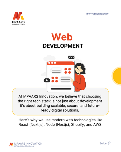 Web Technologies - Mpaars Innovation digital marketing graphic design uiux design web development