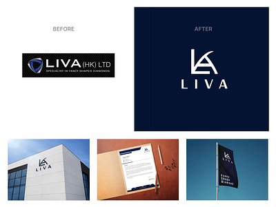 Diamond Jewellery Company Branding & Logo Redesign 💎✨ brand guidelines branding cbd color palette company branding diamond graphic design jewellery l logo letter logo logo logo redesign rebranding text logo typography word logo
