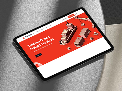 Logistic Landing Page animation app branding dashboard design design inspiration landing page logistic logistic website product design transportation transportation app uiux inspiration userexperince web app website