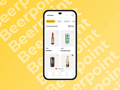 🍻 Beerpoint - Mobile Loyalty Program animation app application business design development ecommerce food foodtech loyalty program mobile ui ux