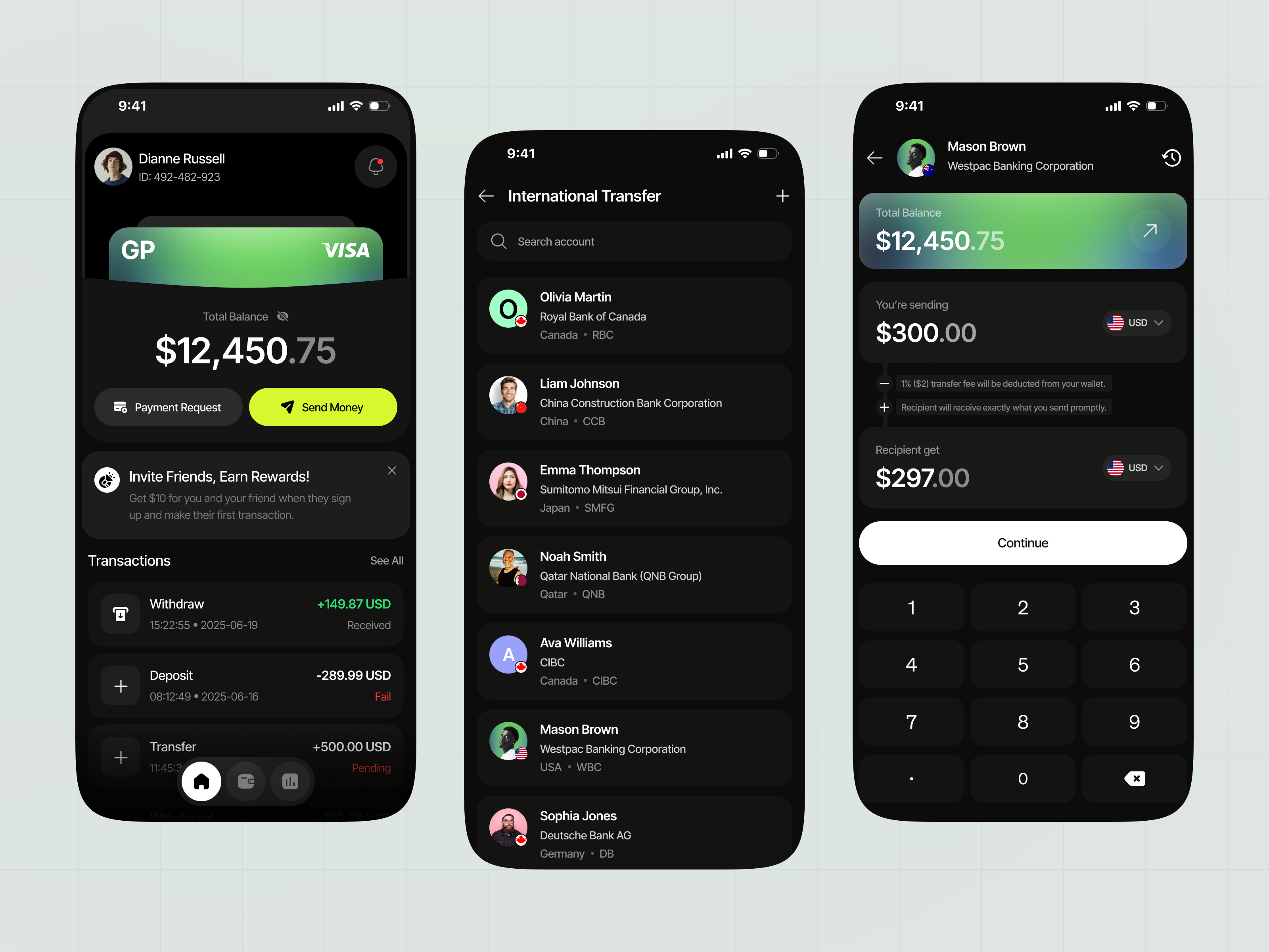 Example of Finance Banking Mobile App