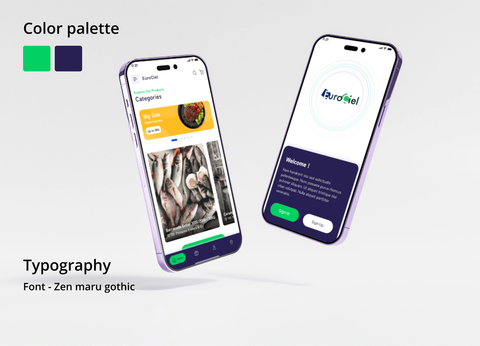 Mobile App Design ( Eurociel ) by Vikas on Dribbble