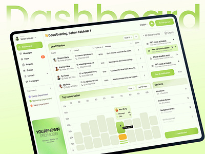 CRM Analytics Dashboard Design analytics business dashboard clean dashboard creative dashboard crm crm dashboard dashboard design dashboard ui marketing dashboard modern dashboard productive dashboard project analytics dashboard project management saas dashboard sales dashboard task management tracking dashboard trending dashboard ui design ux design
