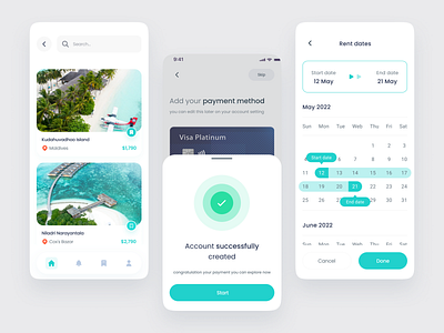 Travel App Design app branding design graphic design illustration inspiration interface logo mobile motion graphics tour travel ui user interface ux uxui