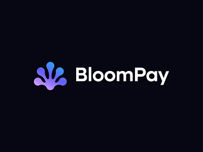 BloomPay Logo Exploration app brand branding business capital finance flow growth identity logo logodesign management platform stability symbol transition trust