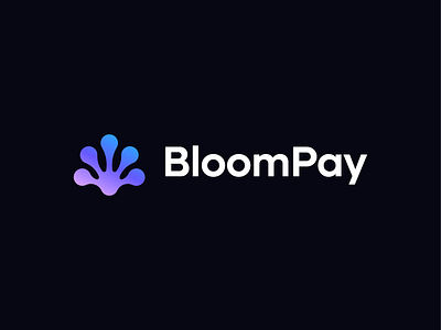 BloomPay Logo Exploration app brand branding business capital finance flow growth identity logo logodesign management platform stability symbol transition trust
