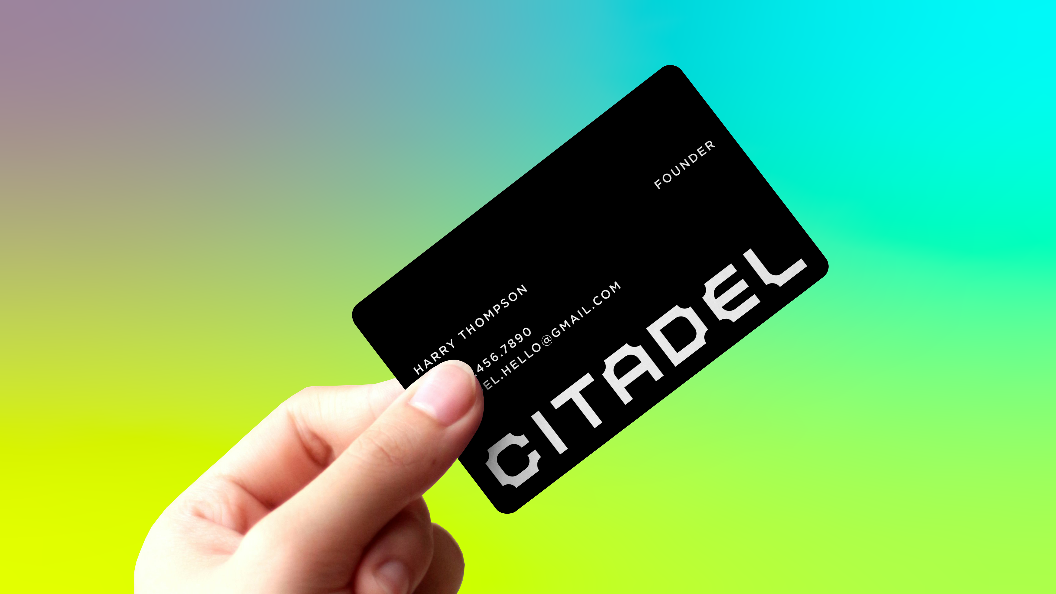 Citadel ai artificial intelligence behance branding branding and identity business card clean design dribbble gradient identity logo logo design machine learning minimal ml modern security simple tech