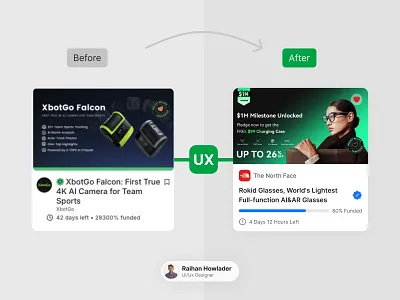 Product card redesign concept. app app design app landing page card design design ecommerce card product product redesign redesign redesign concept ui ui design ui designer uiux