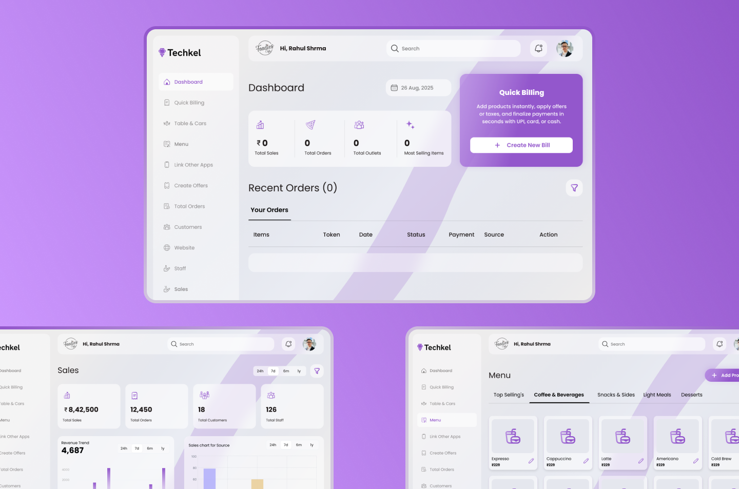 Billing system for restaurant/cafe/shop glass morphism billing billingsystem cafebilling cafedesign glass glass morphism morphism restaurant restaurantbilling shopbilling