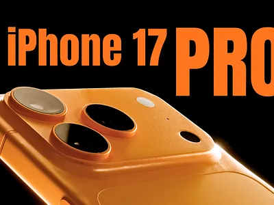 iphone 17 Pro Product Rendering 3d 3d art 3d artwork 3d model 3d modeling artwork branding design product product design product modeling product rendering product visualization