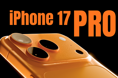 iphone 17 Pro Product Rendering 3d 3d art 3d artwork 3d model 3d modeling artwork branding design product product design product modeling product rendering product visualization