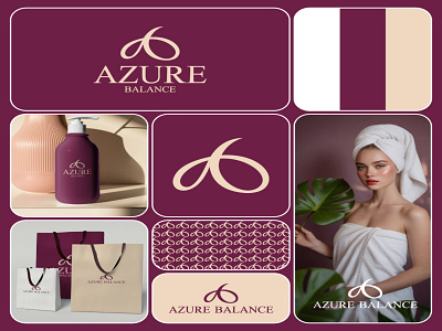 Azure Balance – Beauty & Spa Brand Identity beautyandwellness