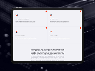 Next-Gen Telephony & Contact Center Platform clean design desktop flat interface ui ux web website