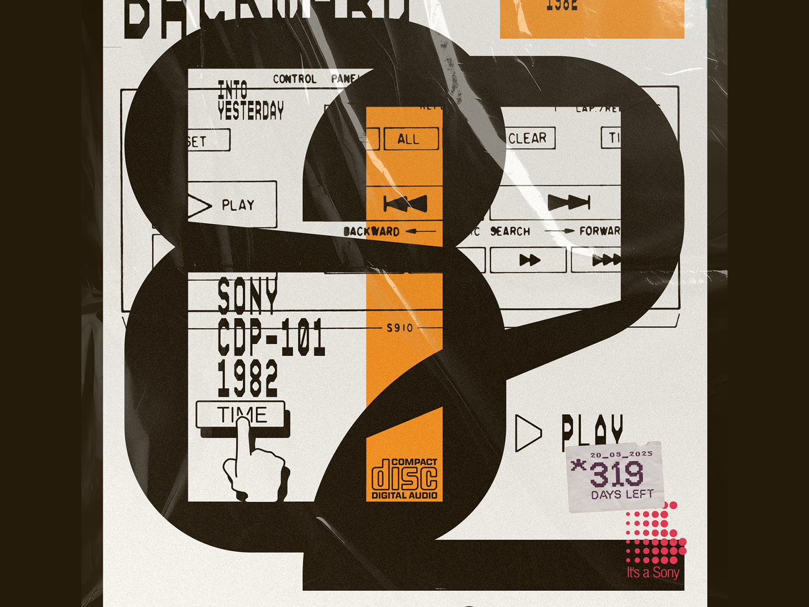 Backward into 1982 boldtype colorplay contemporarydesign creative layout designinspiration editorialdesign graphicdesign lettering modernart molnár péter posterdesign printdesign typeart typedesign typography typoposter visualdesign