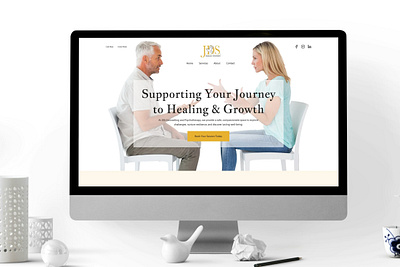 Counselling website design design figma landing page ui ui ux web design wordpress