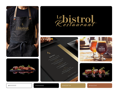LE BISTROL | Brand Identity brand identity branding concept logo creative branding designer food food branding graphic design logo logo design mark minimal branding minimal design modern food modern logo professional branding restaurant branding ui visual identity