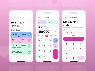 crypto currency wallet mobile ui design blockchain clean crypto portfolio crypto wallet cryptocurrency cryptocurrency app digital wallet finance minimal mobile mobile app modern ui wallet app