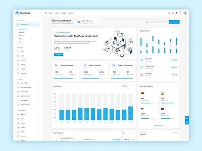 Admin Dashboard Template bootstrap react template