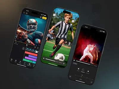 Video Editor App – Advanced Filters & Effects UI app concept app design clean design creative app figma design filmmaking app ios app ui mobile app design mobile ui product design professional ui ui ux design user flow user interface ux design video app ui video editing video editor app video effects ui video filters