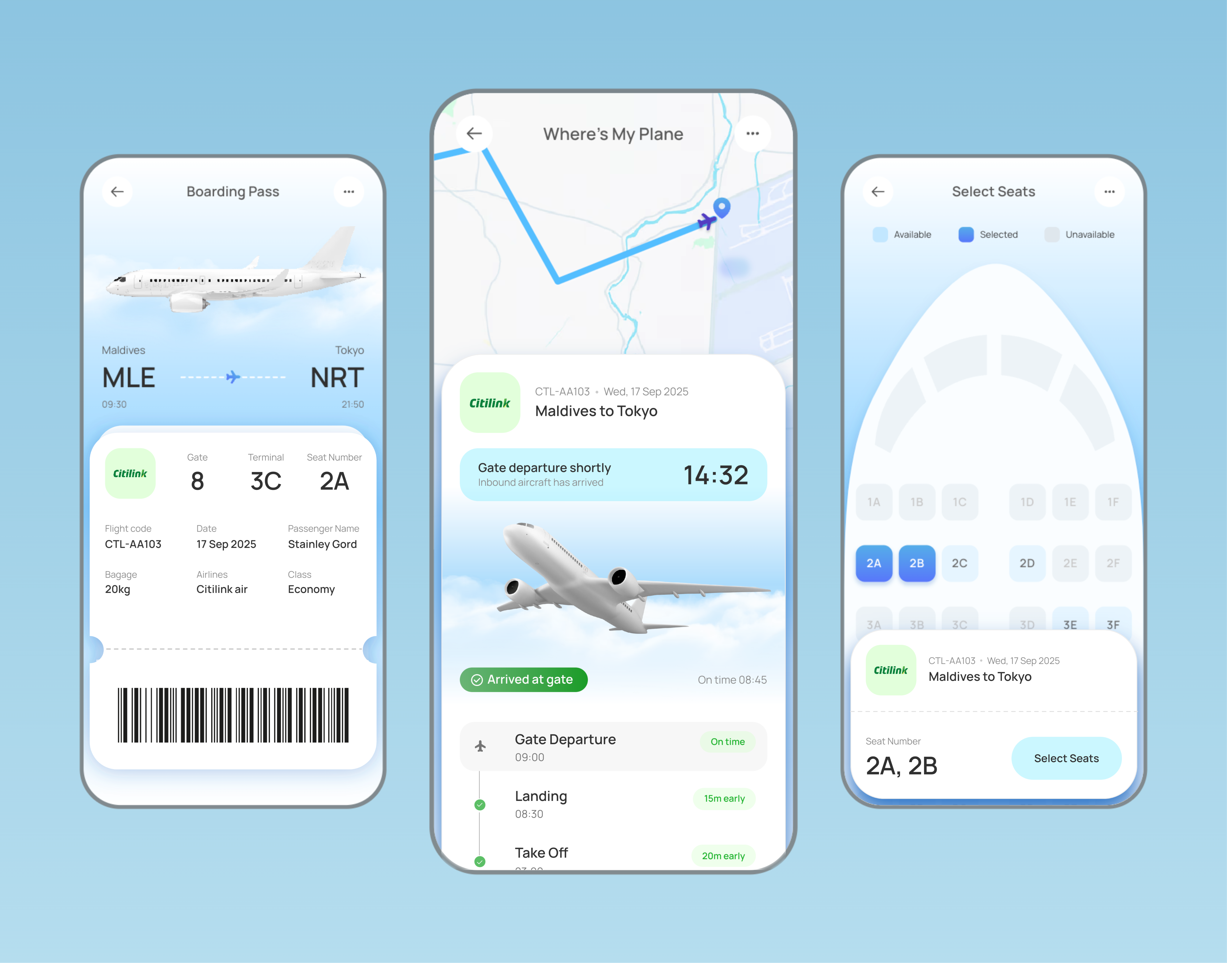 Example of Mobile App Screen Design