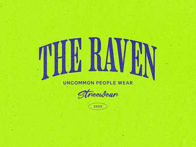 The Raven - Streetwear clothing brand logo design branding clothing brand creative custom logo design graphic design letter mark lettering logo logo logo design logo designer logotype modern logo professional streetwear typography urban urban fashion word wordmark