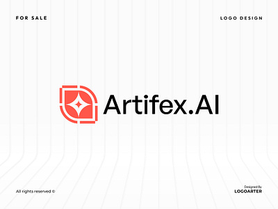 Artifex Ai Logo Branding ai bot ai company ai company logo ai logo ai logo design ai logo maker artificial branding chatgpt data logo logo design logo designer logo maker logoarter robot science security sparkle logo tech logo