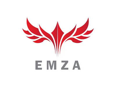 EMZA Logo emza logo graphic design ill logo ui
