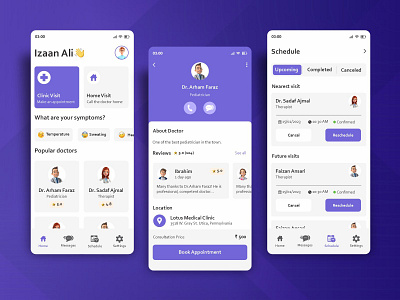 Doctor Appointment App Design | Schedule your Appointment app design graphic design ui ux