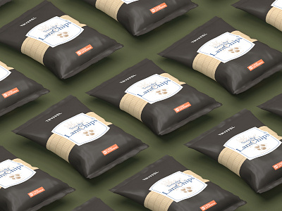 Truffle crisps branding design graphic design packaging