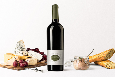 Label for Olive Oil brand form Florida bottle design brand identity branding corporate identity graphic design logo olive oil rebranding wine bottle