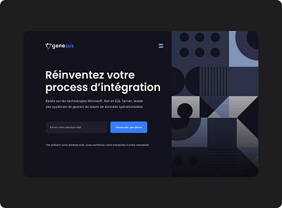 Genessis - Branding + Webdesign branding figma graphic design logo startup ui vectoriel webdesign