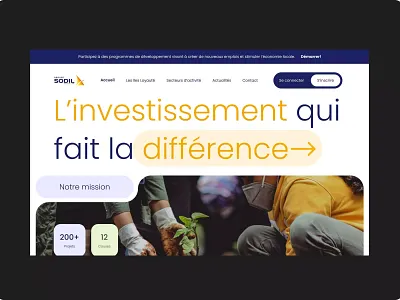 Sodil - Webdesign figma uidesign uxdesign webdesign