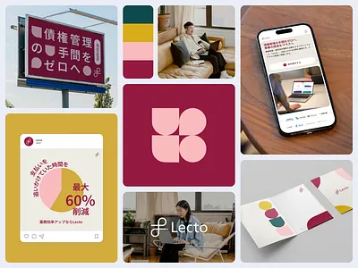Lecto - Brand refresh for a fintech SaaS brand identity brand refresh branding fintech graphic design japan saas startup web design