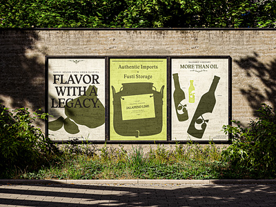 Poster design for Olive Oil Brand from Florida brand identity brand strategy branding corporate identity design graphic design illustration logo olive oil branding poster design shape branding