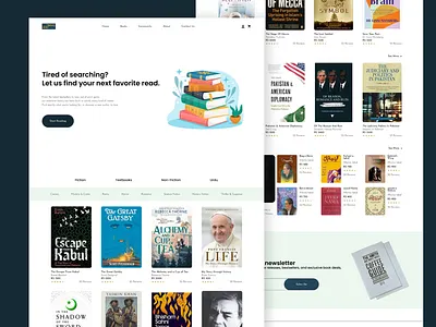 Website for a book shop 3d animation branding ecommerce graphic design landing page logo motion graphics ui ui ux webdesign