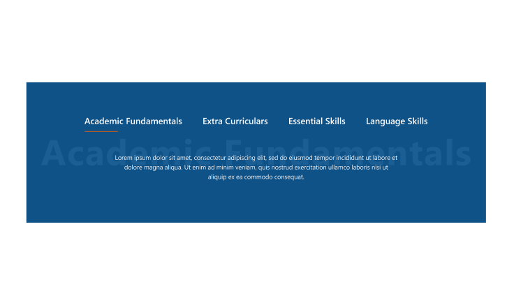 'Why Choose Us?' section college design school ui whychoose