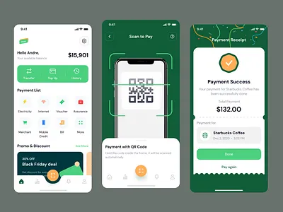 Wepayr – Modern Mobile Payment App appconcept appdesign cleanui digitalpayments dribbble financeapp financeui fintech minimaldesign mobileapp mobilebanking mobilewallet modernui moneymanagement paymentapp qrcodepayment transaction uidesign uxdesign walletapp